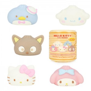 Hello Kitty Hello Kitty and Friends Steamed Bun Capsule Squishies (Series 3) Multicolor | CL_HK60353