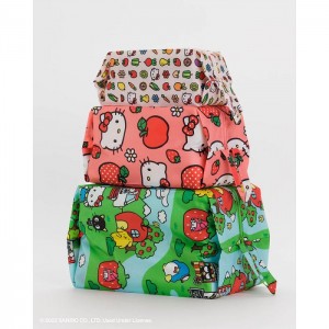 Hello Kitty Hello Kitty and Friends x Baggu 3D Zipper (Apples + Icons + Friends) Multicolor | CL_HK35114