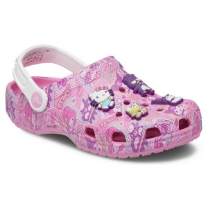 Hello Kitty Hello Kitty and Friends x Crocs Adult Classic Clog Rosas | CL_HK23566