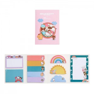 Hello Kitty Hello Kitty and Friends x Erin Condren Sticky Note Booklet Multicolor | CL_HK34577