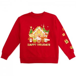 Hello Kitty Hello Kitty and Friends x JapanLA Gingerbread Holiday Sweater Rojas | CL_HK27972