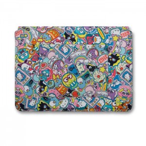 Hello Kitty Hello Kitty and Friends x Sonix Supercute Stickers 15" Laptop Sleeve Multicolor | CL_HK91770