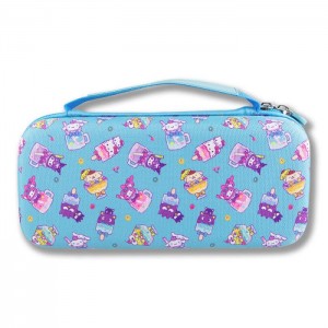 Hello Kitty Hello Kitty and Friends x Sonix Nintendo Switch Carrying Case (Frozen Treats) Azules | CL_HK23085