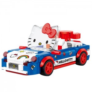 Hello Kitty Hello Kitty x Brickcraft Custom Convertible Building Set Rojas Azules | CL_HK96311