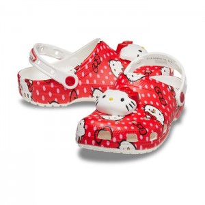 Hello Kitty Hello Kitty x Crocs Adult Red Classic Clog Rojas | CL_HK23578