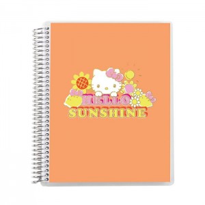 Hello Kitty Hello Kitty x Erin Condren Spiral Notebook (Hello Sunshine) Naranjas | CL_HK65763