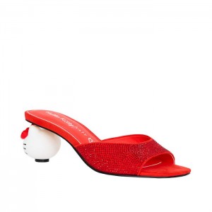 Hello Kitty Hello Kitty x Katy Perry Mule (Red) Rojas | CL_HK77829