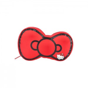 Hello Kitty Hello Kitty x LeSportsac Ribbon Cosmetic Clutch (Style Essential) Rojas | CL_HK92056