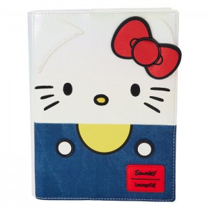 Hello Kitty Hello Kitty x Loungefly 50th Anniversary Classic Journal Blancas Azules | CL_HK85324