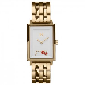 Hello Kitty Hello Kitty x MVMT Signature Square (Yellow Gold) Doradas | CL_HK28687