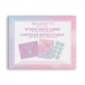 Hello Kitty Hello Kitty x Studio Oh! 50th Anniversary 25-Pc Note Cards & Wax Seals Set Rosas | CL_HK39575