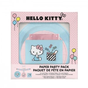 Hello Kitty Hello Kitty x Studio Oh! Happy Birthday Paper Party Pack Rosas | CL_HK87200