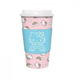 Hello Kitty Hello Kitty x Studio Oh! Rainbow Skies Paper Hot Cups Rosas | CL_HK78274