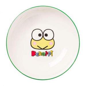 Hello Kitty Keroppi Ceramic Dinner Bowl (Snacktime) Blancas | CL_HK13329