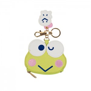 Hello Kitty Keroppi Keychain Coin Purse (Teru Teru and Me Series) Amarillo | CL_HK20445