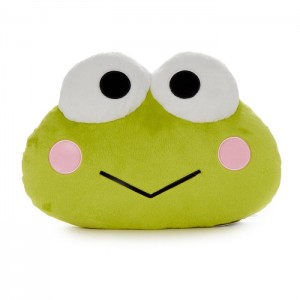 Hello Kitty Keroppi Large 16" Face Plush (Kero-Dot Series) Verde | CL_HK63877