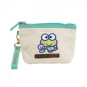 Hello Kitty Keroppi Mini Zipper (Teru Teru and Me Series) Creme | CL_HK61953