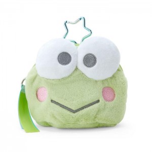 Hello Kitty Keroppi Plush Mini Face Verde | CL_HK42621