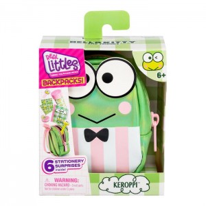 Hello Kitty Keroppi Real Littles Micro Backpack Verde | CL_HK59917