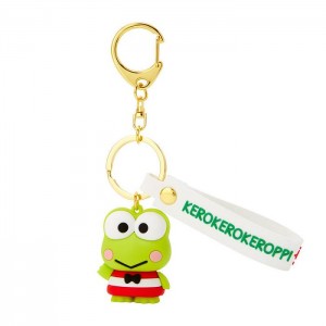 Hello Kitty Keroppi Signature Keychain Verde | CL_HK27439