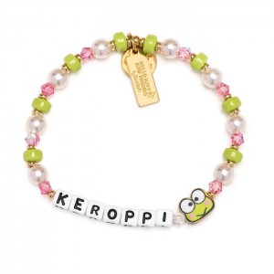 Hello Kitty Keroppi x Little Words Project Beaded Bracelet Multicolor | CL_HK96564