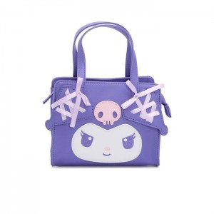 Hello Kitty Kuromi 2-Way Mini Purple Handbag (Dainty Doll Series) Moradas | CL_HK45556