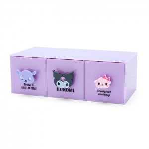 Hello Kitty Kuromi 3-Tier Besties Stacking Container Moradas | CL_HK39309