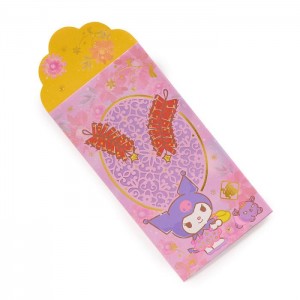 Hello Kitty Kuromi 6-pc Laser-Cut Enclosure Envelopes Rosas | CL_HK39279