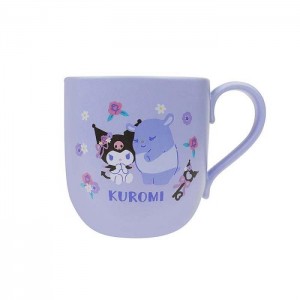 Hello Kitty Kuromi Ceramic Mug (Charming Florals Series) Moradas | CL_HK60789