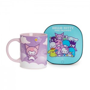 Hello Kitty Kuromi Coffee Mug Warmer Set Moradas | CL_HK30012