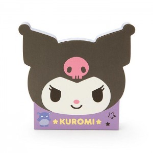 Hello Kitty Kuromi Die-cut Memo Pad Negras Rosas | CL_HK30289