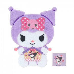 Hello Kitty Kuromi Fuzzy Enclosure Envelope Moradas | CL_HK89934