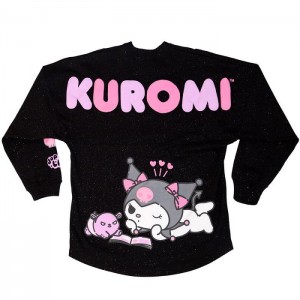 Hello Kitty Kuromi JapanLA Glitter Spirit Jersey Negras | CL_HK85931