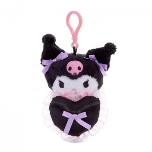 Hello Kitty Kuromi Lovely Ribbons Mascot Clip Moradas Negras | CL_HK76952