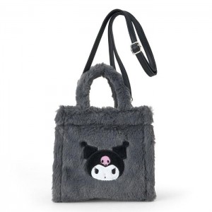 Hello Kitty Kuromi Plush 2-Way Mini Gris | CL_HK90446