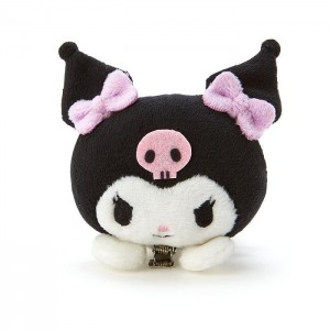 Hello Kitty Kuromi Plush Hair Clip Blancas Negras | CL_HK88296