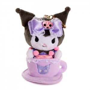 Hello Kitty Kuromi Soft Mascot Plush (Cafe Series) Moradas | CL_HK10902