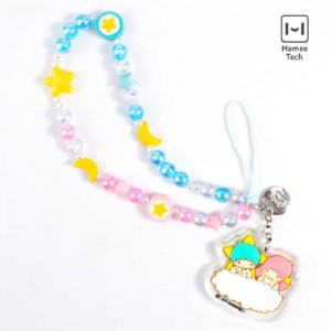 Hello Kitty LittleTwinStars Beaded Charm Mobile Phone Wrist Strap Azules Rosas | CL_HK44611