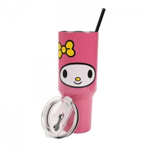 Hello Kitty My Melody 40oz Stainless Steel Travel Tumbler Rosas | CL_HK54405