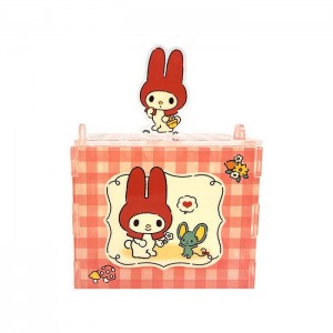 Hello Kitty My Melody Acrylic Storage Case (Red Classic Gingham Series) Naranjas | CL_HK39097