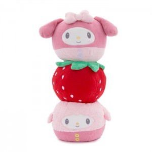 Hello Kitty My Melody Bestie Throw Pillow Rosas | CL_HK61583