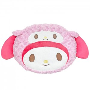 Hello Kitty My Melody Cozy Pals Face Plush Rosas | CL_HK42666