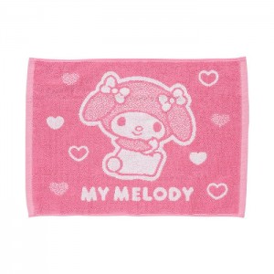 Hello Kitty My Melody Mini Cotton Bath Mat Rosas | CL_HK69856