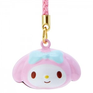 Hello Kitty My Melody Mini Mascot Bell Charm Rosas | CL_HK24479