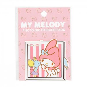 Hello Kitty My Melody Photo Big Sticker Pack Rosas | CL_HK72750