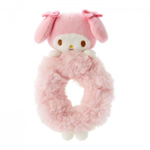 Hello Kitty My Melody Plush Scrunchie Rosas | CL_HK97283