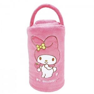 Hello Kitty My Melody SnowThrow Travel Blanket Rosas | CL_HK23654