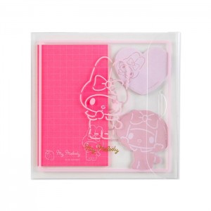 Hello Kitty My Melody Sticky Notes (Calm Series) Rosas | CL_HK20136