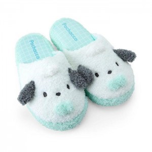 Hello Kitty Pochacco Cozy Sherpa Adult Slippers Azules | CL_HK33452