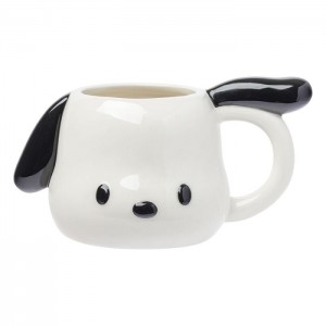 Hello Kitty Pochacco Face Ceramic Sculpted Mug Blancas | CL_HK41198